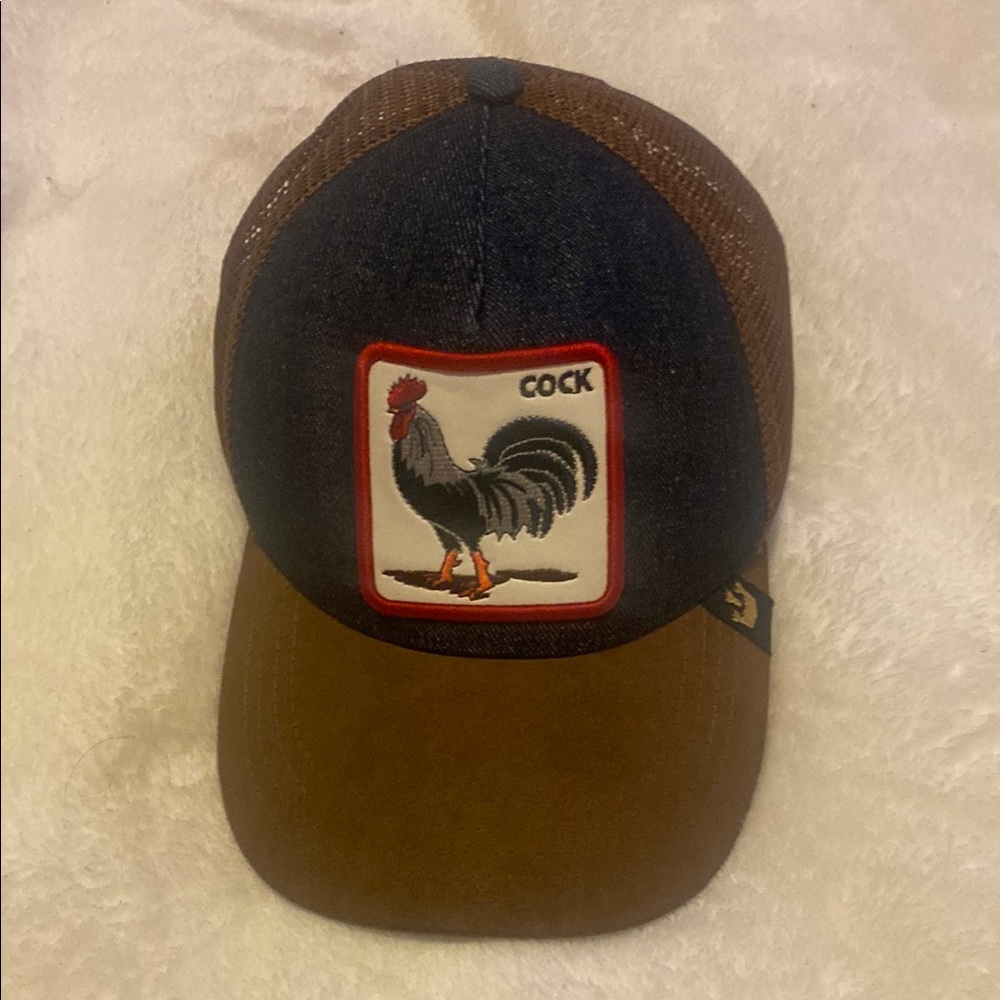 Rooster Patch Trucker Hat